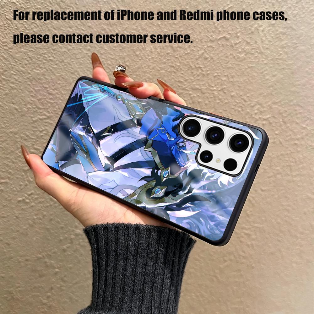 Glass Bed - D-dottore Genshin Impact Telefon Kılıfı, Samsung