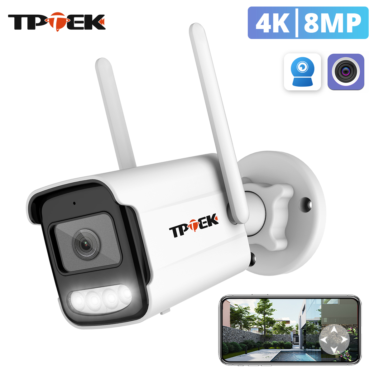 Btt Skr Mini - 8MP 4K IP Kamera Wifi Gözetim