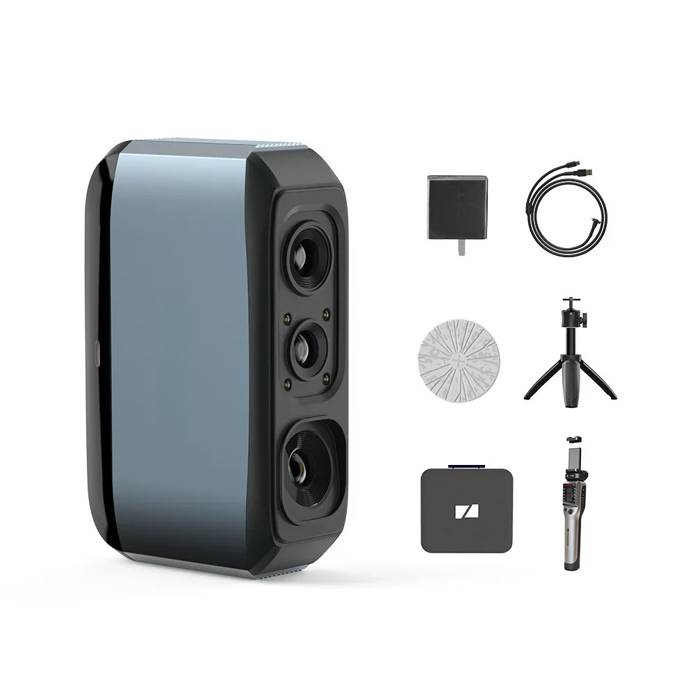 Handheld 3D Scanner High Precision - El Tipi Mavi Işıklı 0.03mm Yüksek
