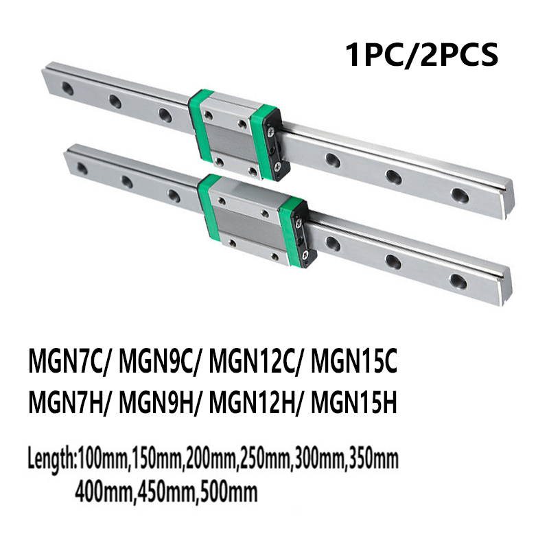 Linear Rail Mgn12H Set - MGN7 MGN9 MGN12 MGN15 1PC Minyatür