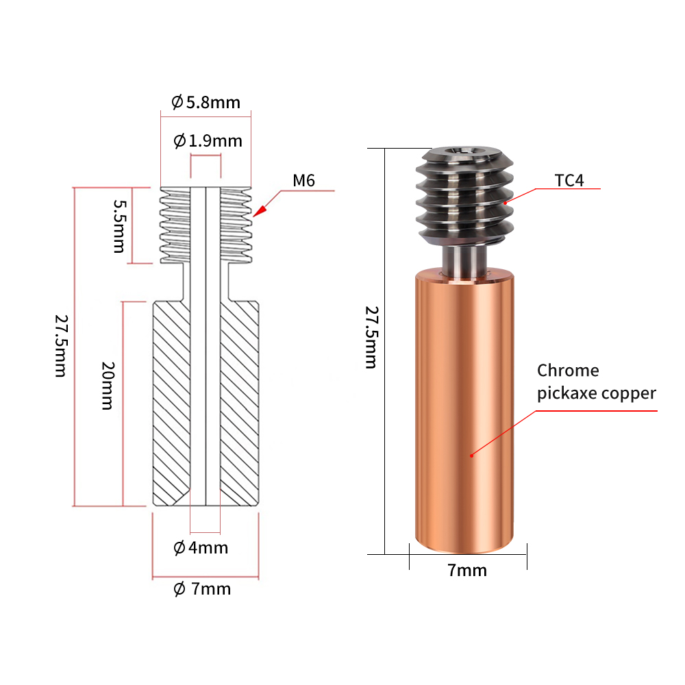Bimetal CR10 Isı Kırma Titanyu - Btt Skr Mini incelemesi ve fiyatı