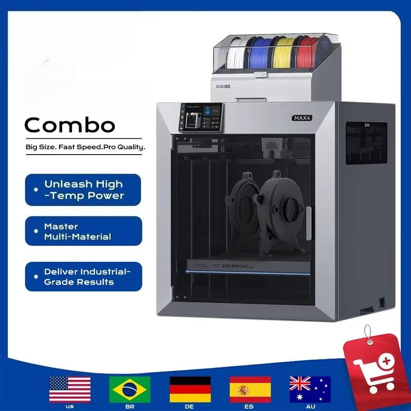 2026'da çok satan QIDI MAX4 Co - 3D Printer incelemesi ve fiyatı