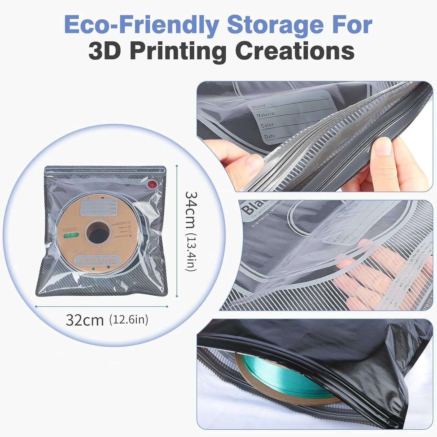 3D Filament Çantası Siyah Fila - Abs Filament incelemesi ve fiyatı