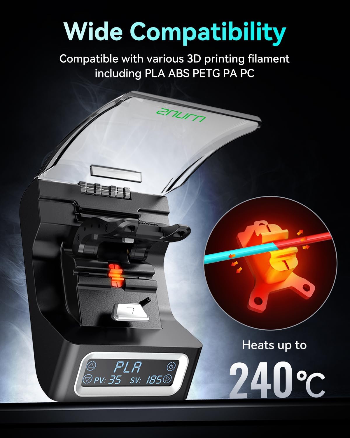 SUNLU FC01 Filament Konektörü  - Abs Filament incelemesi ve fiyatı