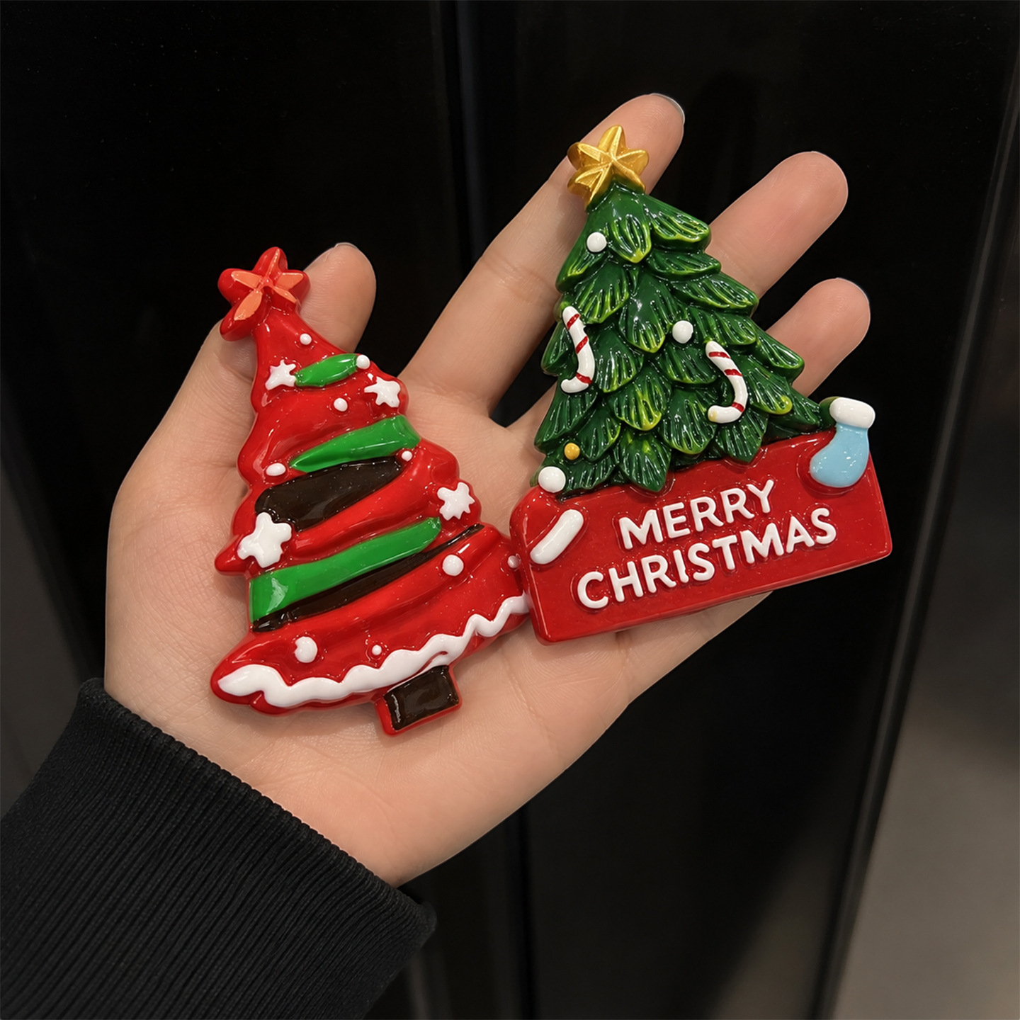 Noel Temalı Buzdolabı Mıknatıs - Resin incelemesi ve fiyatı