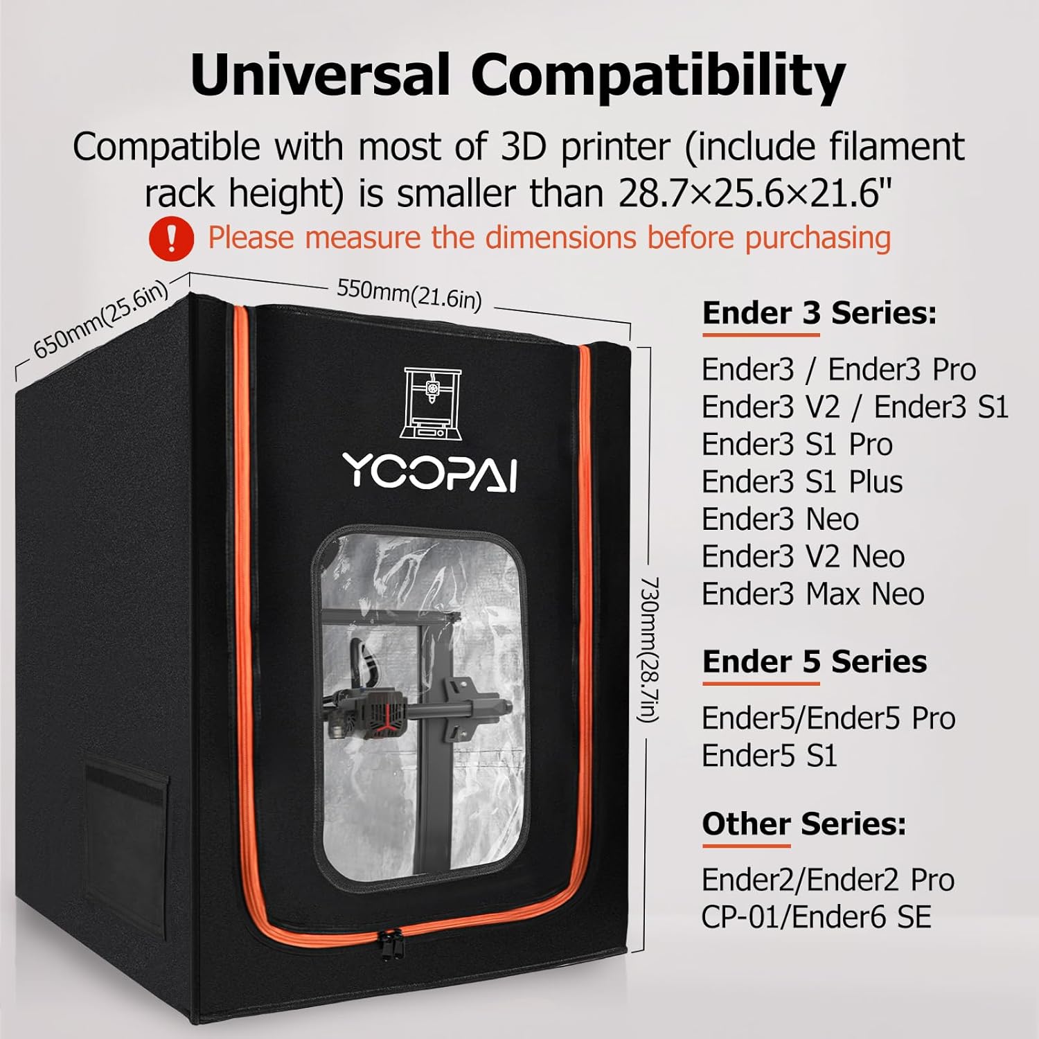 CREALITY YOOPAI 3D Yazıcı Kabi - Enclosure 3D Printer incelemesi ve fiyatı