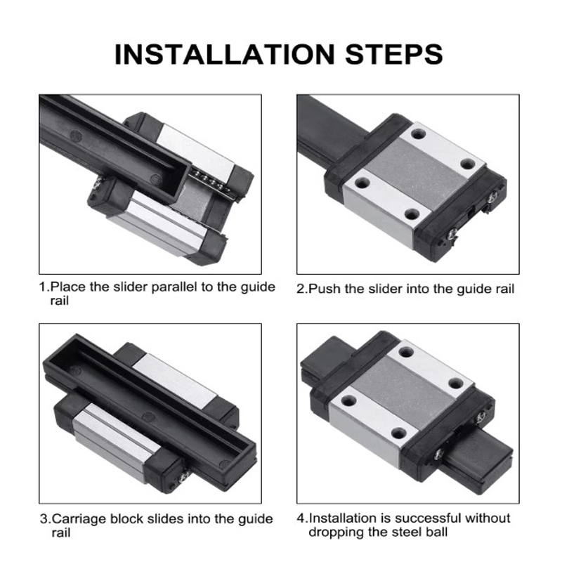 4 Adet SMGN7H MGN9H MGN12H MGN - Linear Rail Mgn12H Set incelemesi ve fiyatı