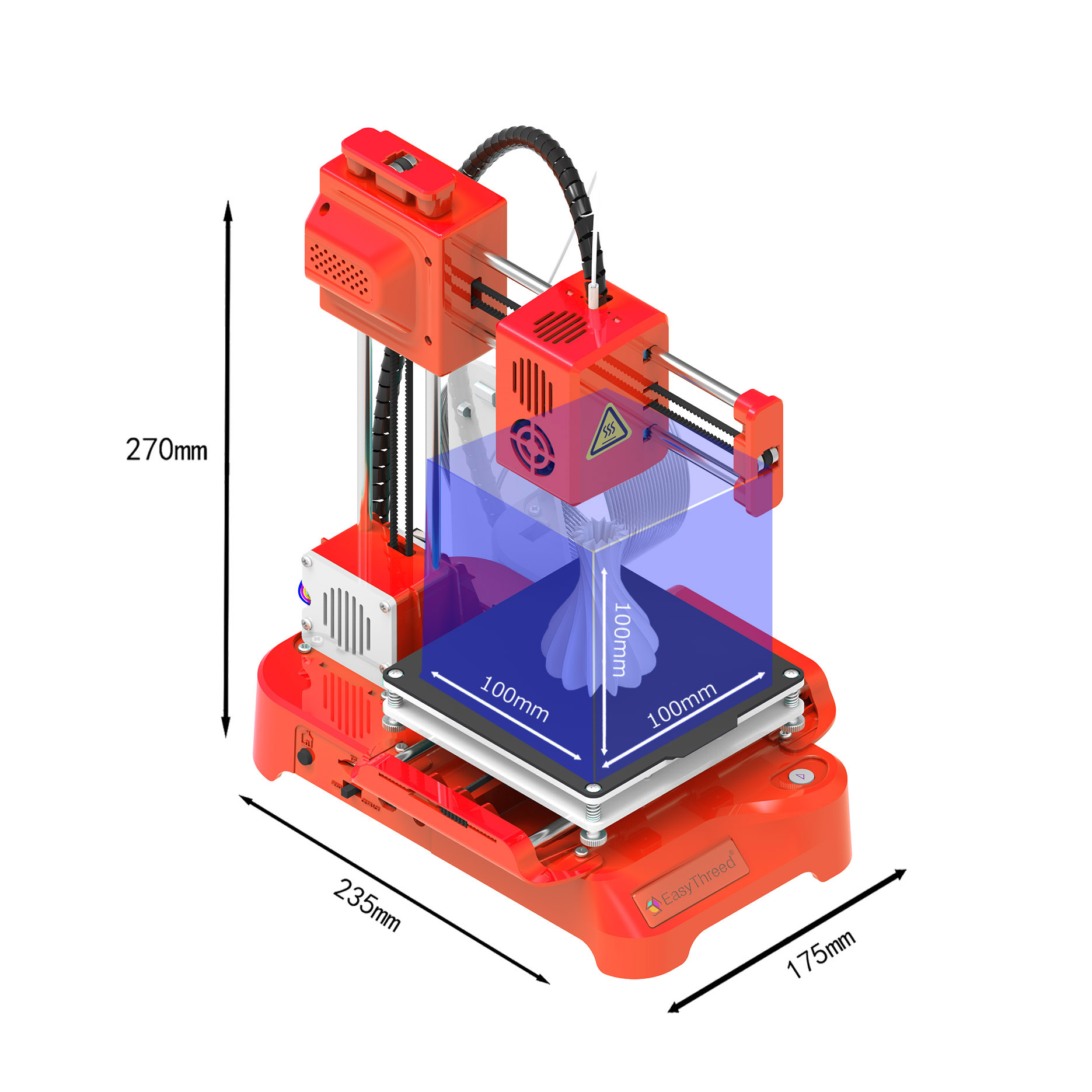 Easythreed 3D Yazıcı K9 Kullan - Corexy 3D Printer Kit incelemesi ve fiyatı